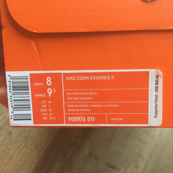 NWT 🏀 Nike Zoom Evidence II - Picture 6 of 6